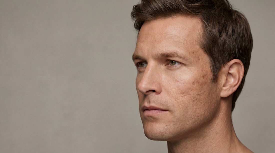 Aknenarben & Pickelmale bei Männern