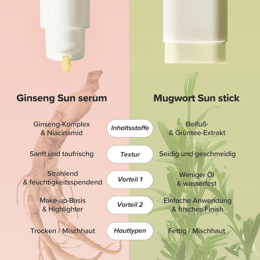 Matte Sun Stick : Mugwort + Camilia 18g