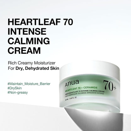Heartleaf 70% Intense Calming Cream