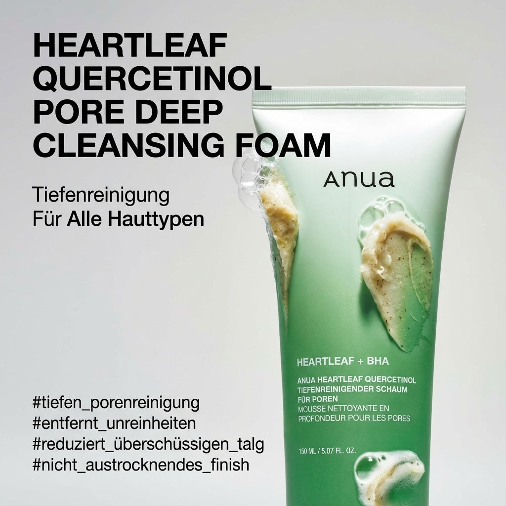 Heartleaf Quercetinol Pore Deep Cleansing Foam