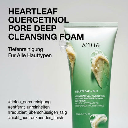 Heartleaf Quercetinol Pore Deep Cleansing Foam